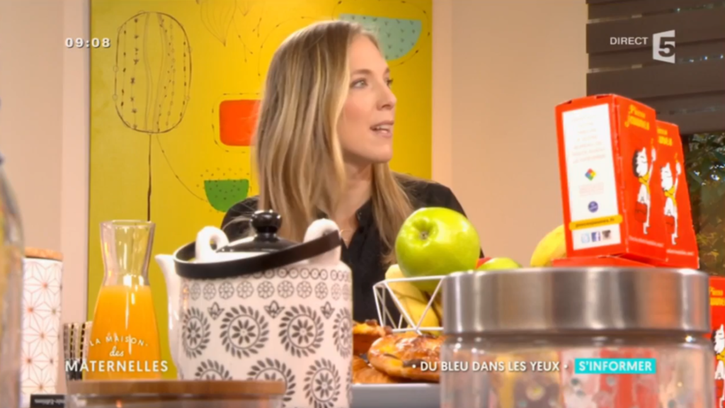 L'éclairage à leds : le Dr Stéphanie Zwillinger sur le plateau de l'émission les Maternelles