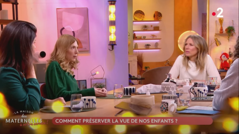 How to preserve our children's eyesight: Dr Stéphanie Zwillinger on the TV show La Maison des Maternelles